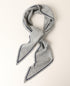 Sophie Scarf Kaschmir | grau/navy