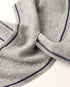 Sophie Scarf Kaschmir | grau/navy