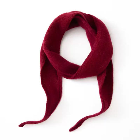 Sophie Scarf lang 100% Kaschmir | rot