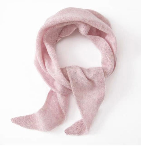Sophie Scarf Kaschmir uni | rosa meliert