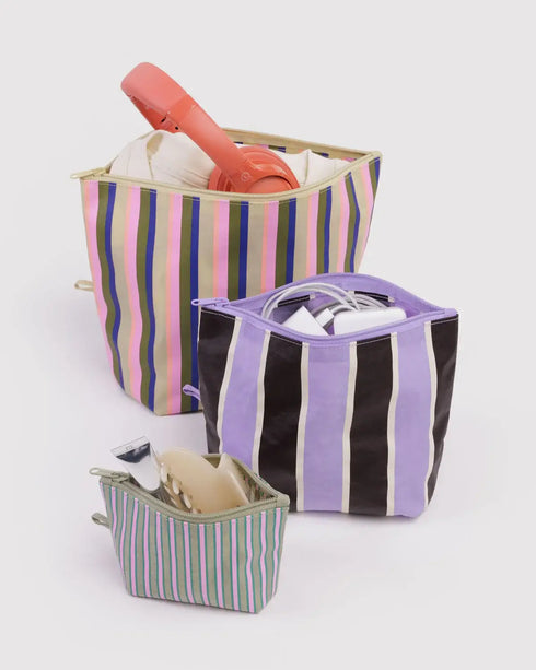 Go Pouch | candy shop stripes