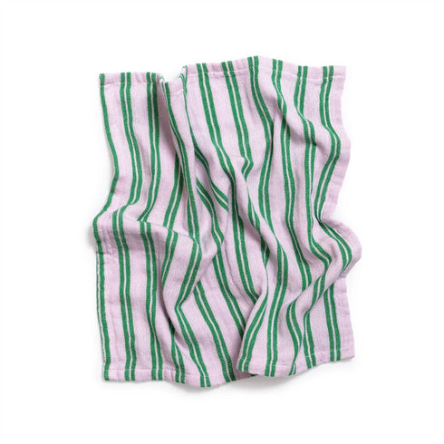 Baumwoll Servietten 2er-Pack | lilac stripes