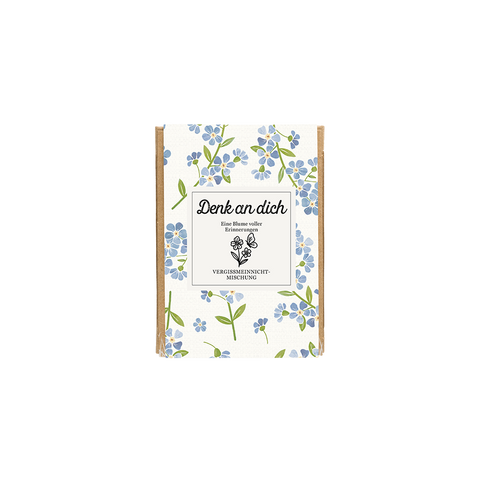 Blumensamen Geschenkbox mini | DENK AN DICH