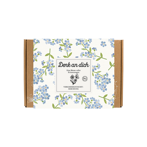 Blumensamen Geschenkbox | DENK AN DICH