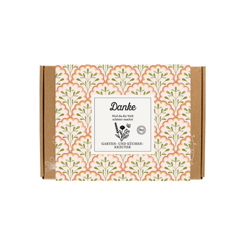 Blumensamen Geschenkbox | DANKE