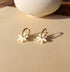 Ohrringe Hoops | white Daisy