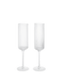 Ripple Flutes Gläser 2er Set | klar