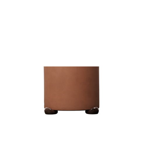 Blumentopf Füsse NUBE | carob brown