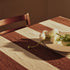 Tischdecke Hale | chestnut, frosted lime
