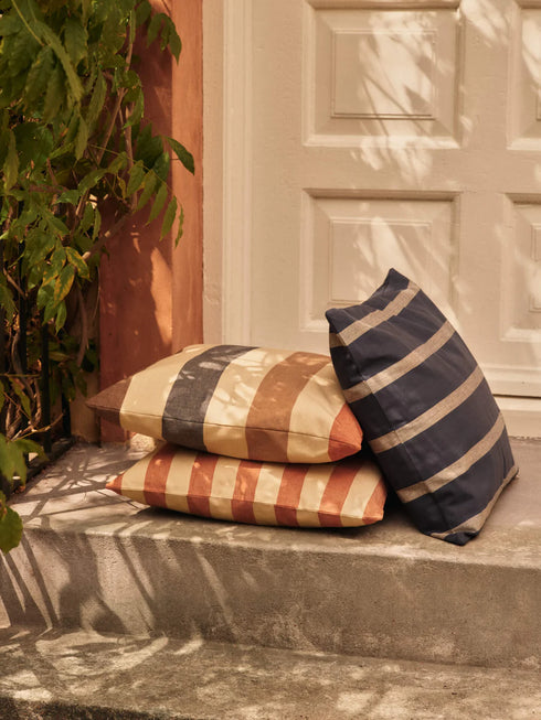 Outdoor Kissen Strand | cashmere stripes