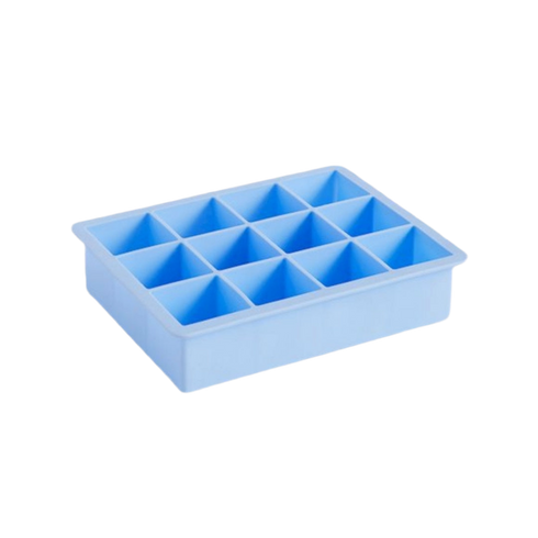 Eiswürfel-Form (12 Würfel) | hellblau