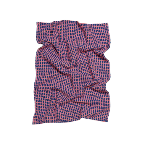 2er Set Geschirrtuch Waffle | blue cobalt