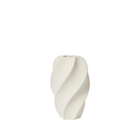 Vase Odette offwhite matt | klein