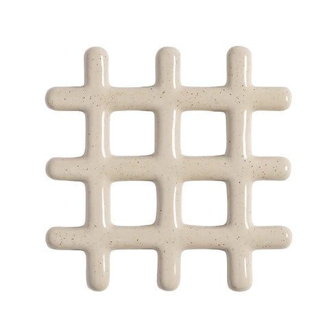 Keramik Untersetzer Grid | speckle