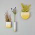 Wandvase Dip long | yellow