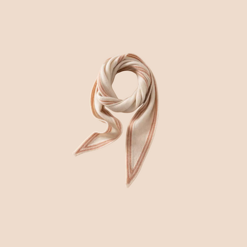 Sophie Scarf 100% Kaschmir | ecru/beige