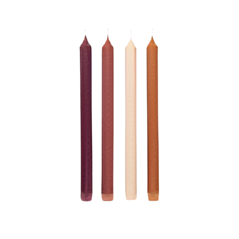 4er Set Kerze Pure | roseate blend