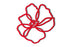 Silikon Pfannenuntersetzer Poppy | red