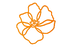 Silikon Pfannenuntersetzer Poppy | orange