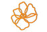 Silikon Pfannenuntersetzer Poppy | orange