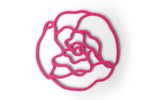 Silikon Pfannenuntersetzer Peony | pink