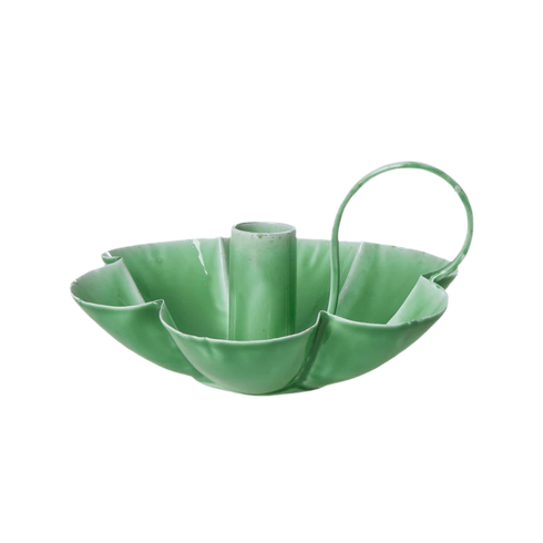 Kerzenhalter Flower | green