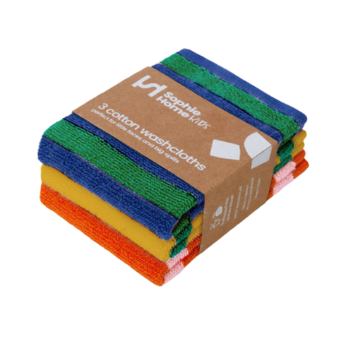 3er Set Spültuch Frotte| multicolour stripes