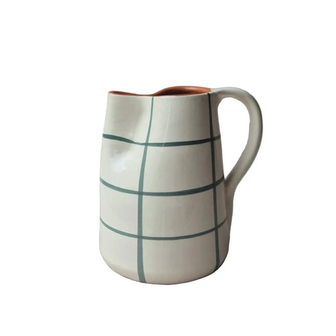 Krug Keramik 0.6 L | Grid eukalyptus