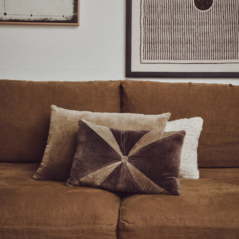 Kissen Samt 40x60cm | army green