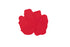 Silikon Glasuntersetzer Poppy | red
