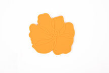 Silikon Glasuntersetzer Poppy | orange