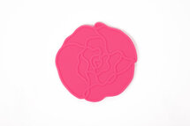 Silikon Glasuntersetzer Peony | pink