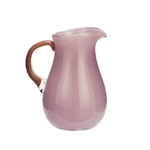 Glas Krug | lilac caramel