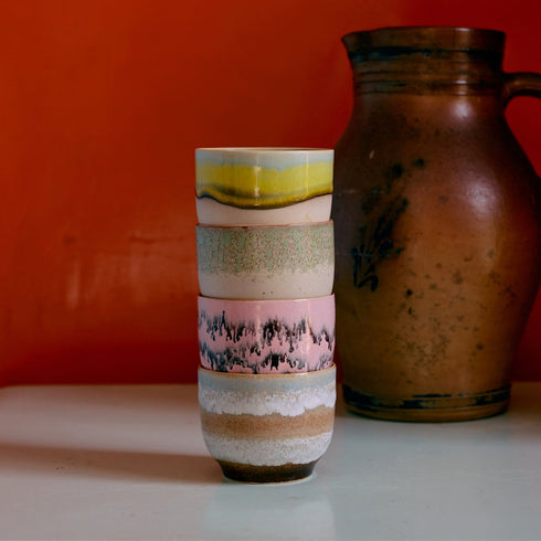 4er Set Kaffee Becher | DECO