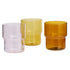 Glas stapelbar | 3 Farben