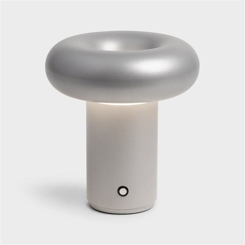 Tragbare Leuchte Glimps | frostet silver