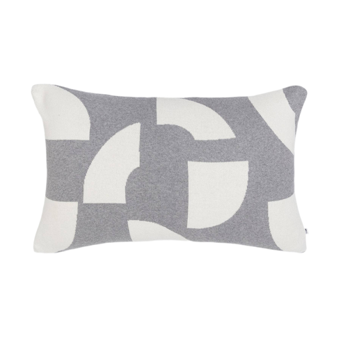 Kissen 40x60cm | Deko grau