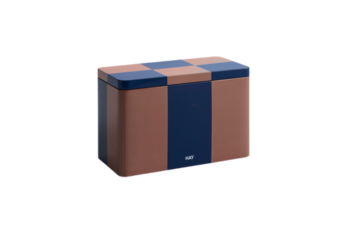 Vorratsdose Container medium | brown & midnight blue