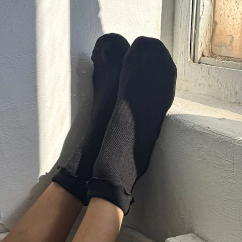 Hugger Socken | black