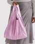 Nylon Shopper | blush metallic