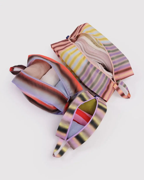 ZIP Bags | gradient stripes