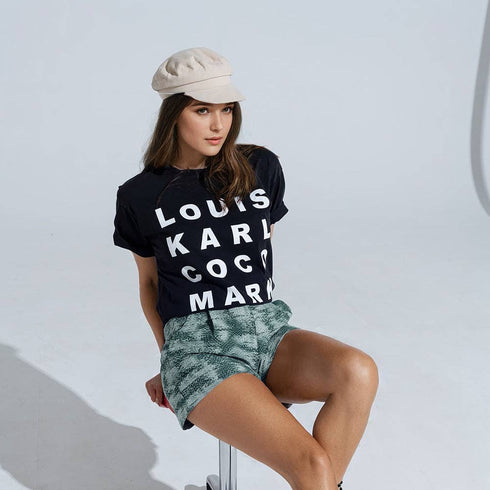 T-Shirt | washed-black