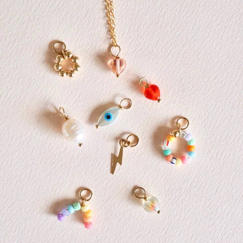 Halskette Petit Coeur | verschiedene Mini Charms