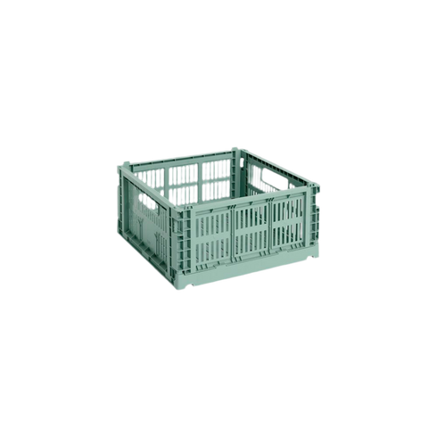 Colour Crate medium Square | sage green