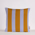 Kissen Stripes | flieder/ocker