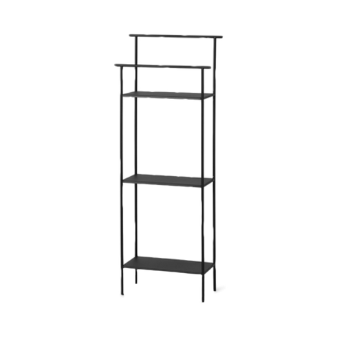 Regal (schmal) Dora | schwarz