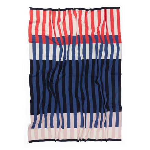 Baumwoll-Decke 130x160cm | Studie Navy