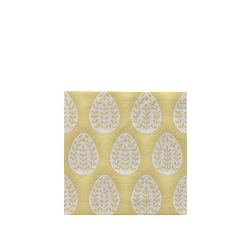 Papier Servietten Egga | butter yellow