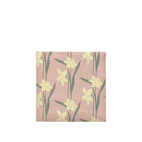 Papier Servietten Daffodil | butter yellow