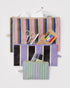 Flat Pouch | candy shop stripes